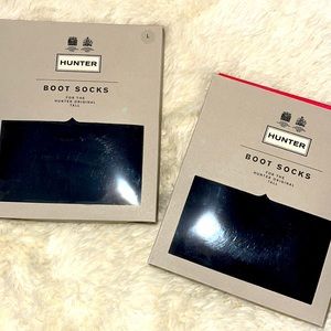 HUNTER tall boot socks pair/set